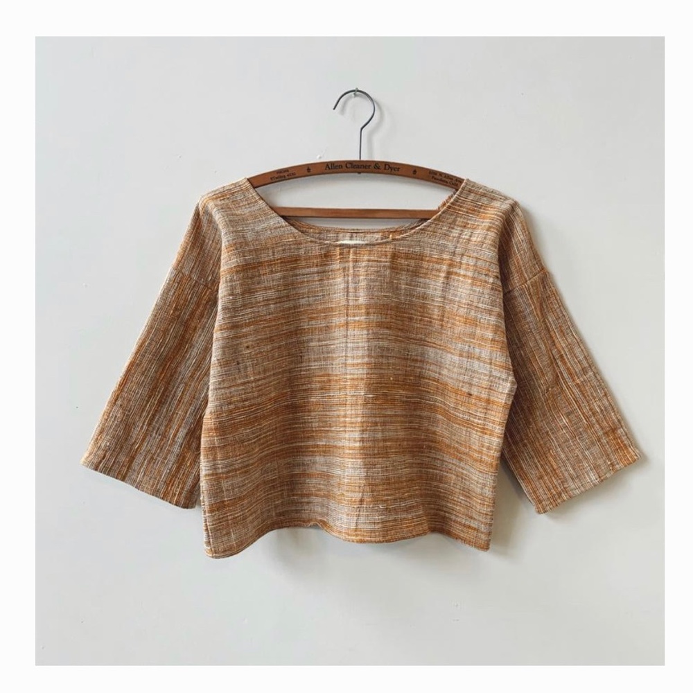 Mira Blackman Maya Top in Yarrow NWT